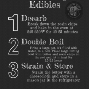 How to Make Excellent Edibles With Rosin Chips or Pucks