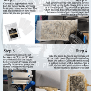 The Complete Guide: How to Press Flower Rosin