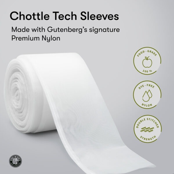 Chottle tech rosin filter sleeve