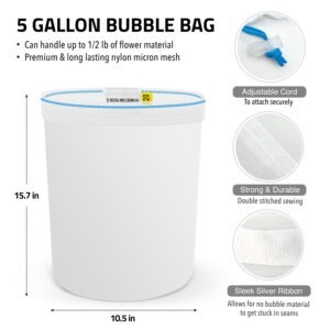 5 Gallon Bubble Bags
