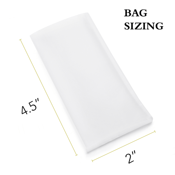 2x4.5 Inch Rosin Press Bags 25-Pack - Image 2